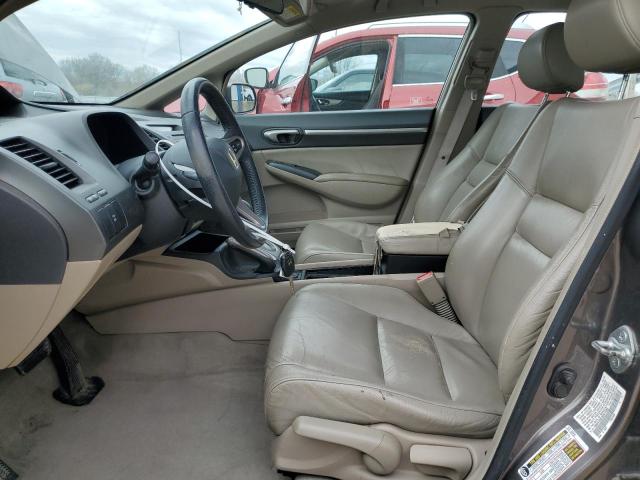 19XFA16979E017563 - 2009 HONDA CIVIC EXL GRAY photo 7