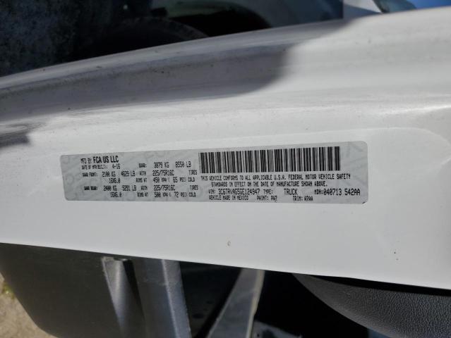 3C6TRVAG5GE124947 - 2016 RAM PROMASTER 1500 STANDARD WHITE photo 13