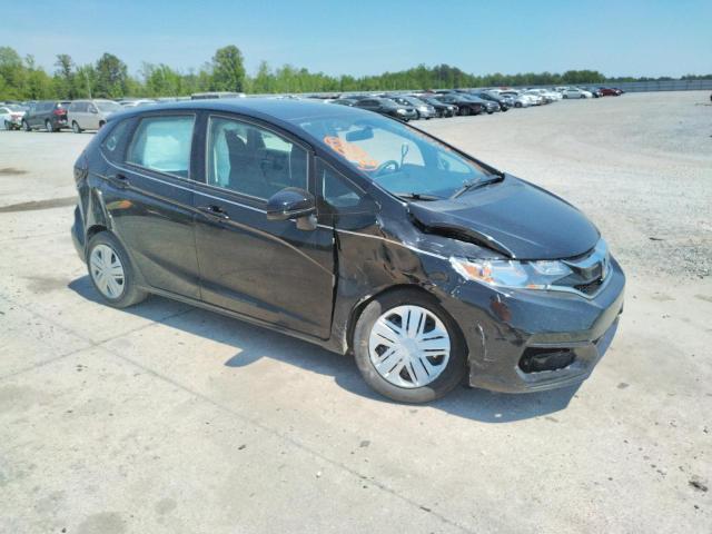 3HGGK5H41KM750490 - 2019 HONDA FIT LX BLACK photo 4