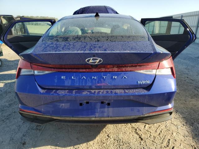 KMHLN4AJ6PU033385 - 2023 HYUNDAI ELANTRA LIMITED BLUE photo 6