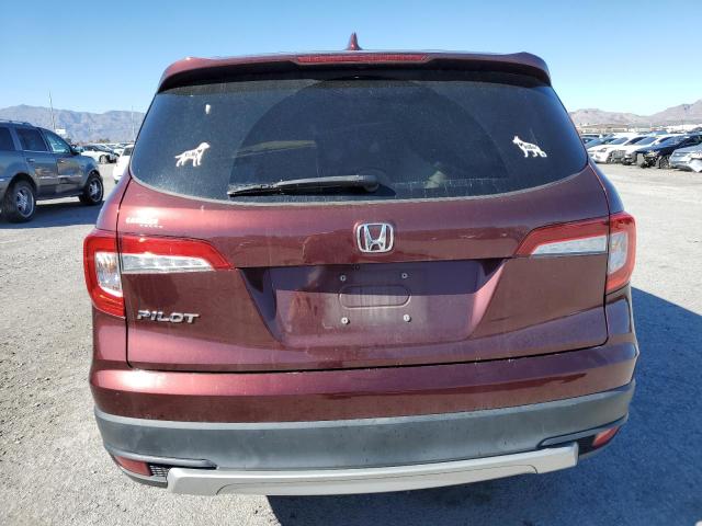 5FNYF5H39KB022838 - 2019 HONDA PILOT EX BURGUNDY photo 6