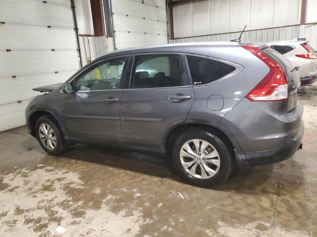 5J6RM4H7XCL029877 - 2012 HONDA CR-V EXL GRAY photo 2