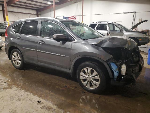 5J6RM4H7XCL029877 - 2012 HONDA CR-V EXL GRAY photo 4