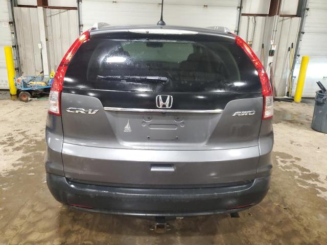 5J6RM4H7XCL029877 - 2012 HONDA CR-V EXL GRAY photo 6