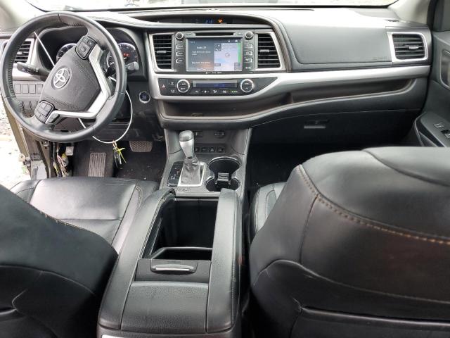 5TDJKRFH6GS260605 - 2016 TOYOTA HIGHLANDER XLE 黑色 照片 8