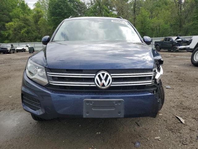 WVGAV7AX9GW612050 - 2016 VOLKSWAGEN TIGUAN S BLUE photo 5