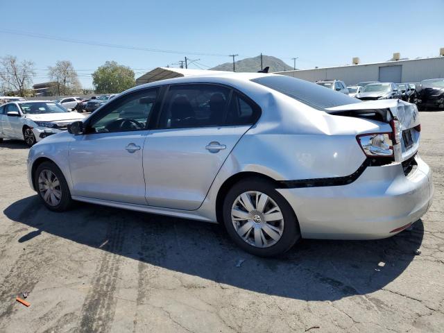 3VWLL7AJ7EM292705 - 2014 VOLKSWAGEN JETTA TDI SILVER photo 2