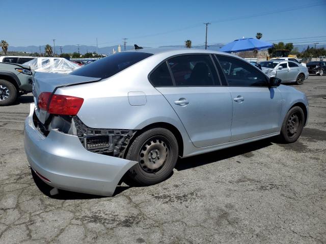 3VWLL7AJ7EM292705 - 2014 VOLKSWAGEN JETTA TDI SILVER photo 3