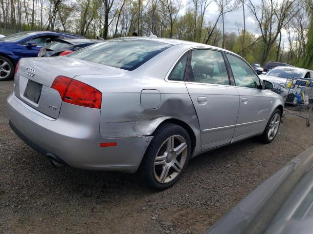 WAUAF78E67A148859 - 2007 AUDI A4 2 SILVER photo 3