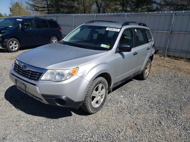 JF2SH6BC7AH916965 - 2010 SUBARU FORESTER XS SILVER photo 1