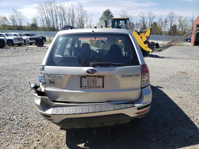 JF2SH6BC7AH916965 - 2010 SUBARU FORESTER XS Gümüş fotoğraf 6