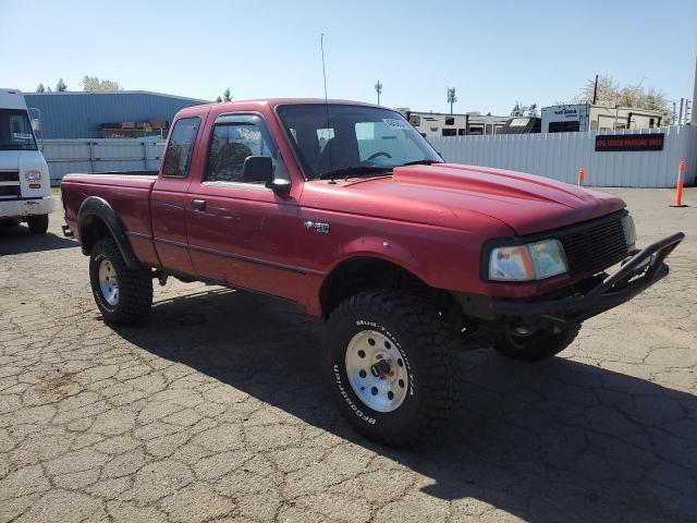 1FTCR15X8RPC22983 - 1994 FORD RANGER SUPER CAB RED photo 4