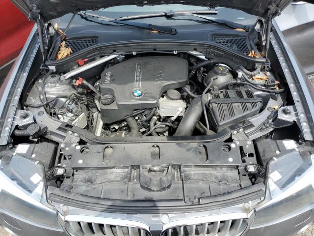 5UXWZ7C33H0V92101 - 2017 BMW X3 SDRIVE28I GRAY photo 11