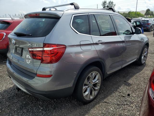 5UXWZ7C33H0V92101 - 2017 BMW X3 SDRIVE28I GRAY photo 3