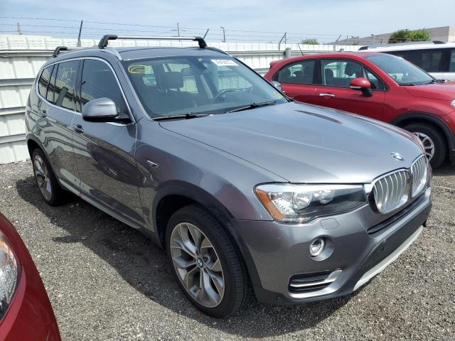 5UXWZ7C33H0V92101 - 2017 BMW X3 SDRIVE28I GRAY photo 4