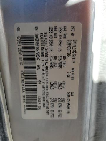 1A4GP45R16B760907 - 2006 CHRYSLER TOWN & COU 银色 照片 13