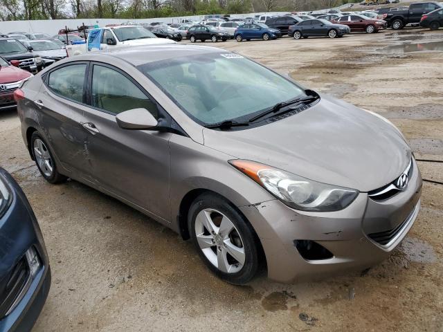 5NPDH4AE4DH260745 - 2013 HYUNDAI ELANTRA GLS TAN photo 4