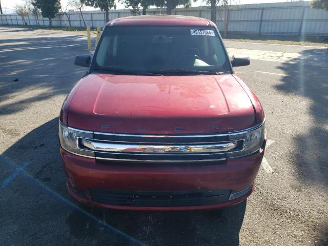 2FMGK5C80DBD09359 - 2013 FORD FLEX SEL RED photo 5