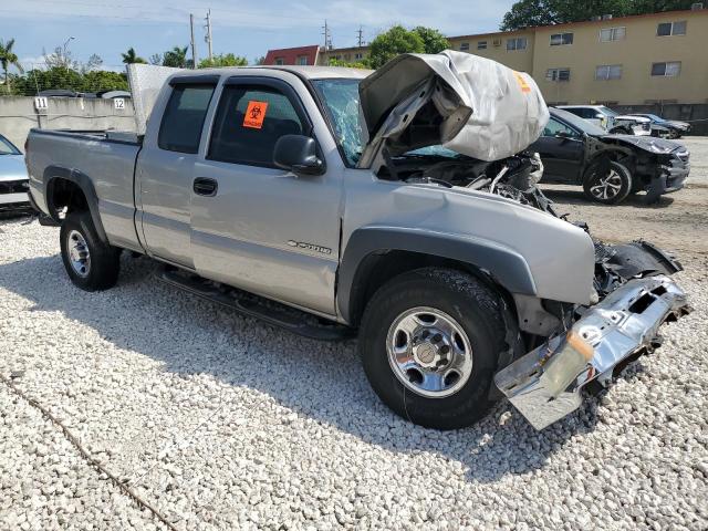 1GCHC29U36E253367 - 2006 CHEVROLET SILVERADO C2500 HEAVY DUTY SILVER photo 4