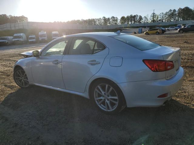 JTHBK262472037721 - 2007 LEXUS IS 250 WHITE photo 2