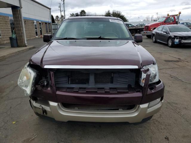 1FMEU74E66UA20937 - 2006 FORD EXPLORER EDDIE BAUER BURGUNDY photo 5