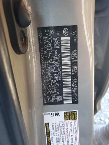 JTDKB20U153071599 - 2005 TOYOTA PRIUS GOLD photo 12