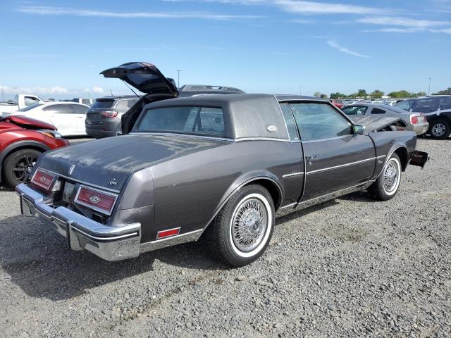 1G4AZ57Y5CE400514 - 1982 BUICK RIVIERA CHARCOAL photo 3