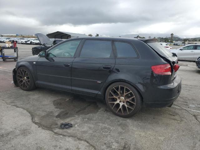 WAUHF78PX7A017837 - 2007 AUDI A3 2 BLACK photo 2