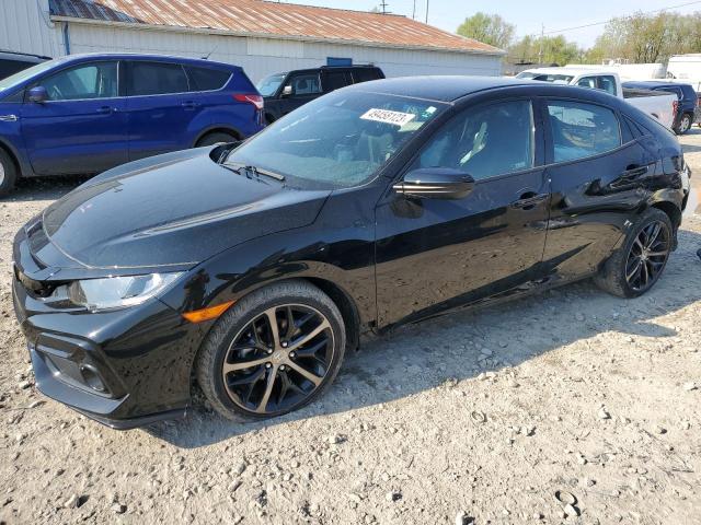 SHHFK7H49MU225530 - 2021 HONDA CIVIC SPORT 黑色 照片 1
