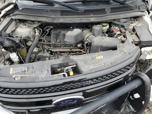 1FM5K8AR1EGB54318 - 2014 FORD EXPLORER POLICE INTERCEPTOR 白色 照片 12