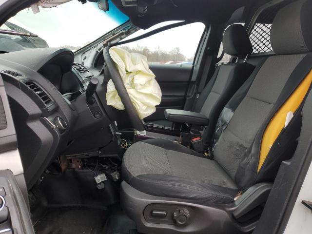 1FM5K8AR1EGB54318 - 2014 FORD EXPLORER POLICE INTERCEPTOR 白色 照片 7
