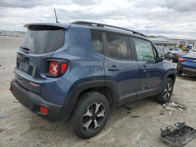 ZACNJBC18LPL77576 - 2020 JEEP RENEGADE TRAILHAWK BLUE photo 3