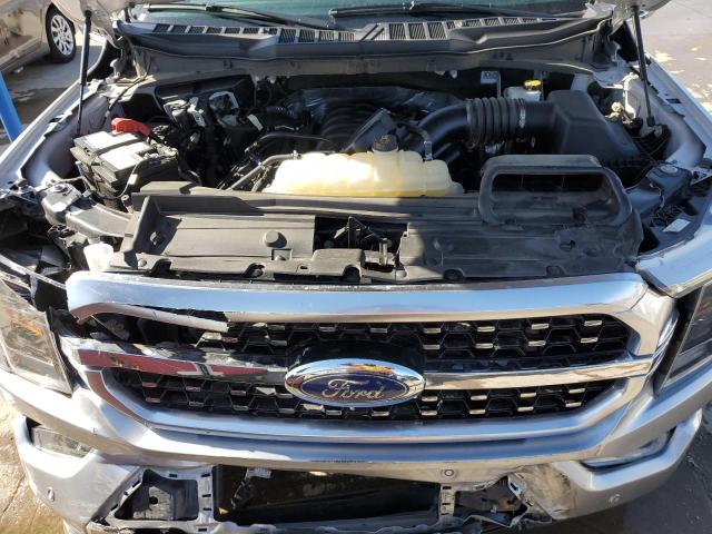 1FTEW1C53PFA84601 - 2023 FORD F150 SUPERCREW SILVER photo 11