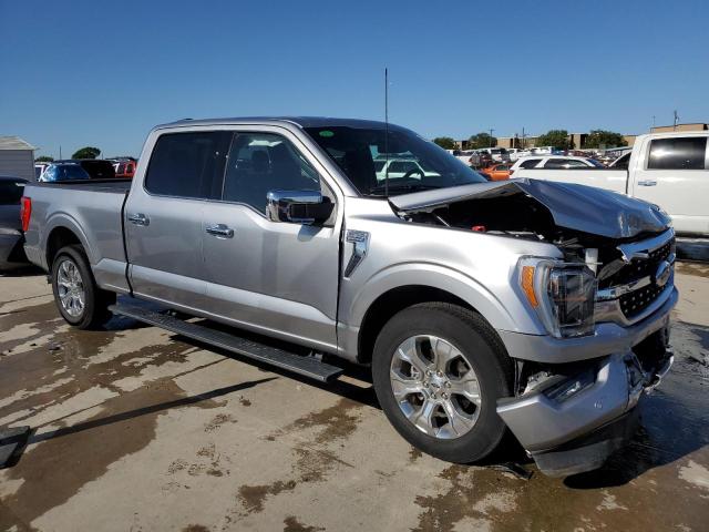 1FTEW1C53PFA84601 - 2023 FORD F150 SUPERCREW SILVER photo 4