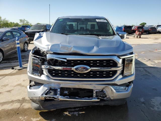 1FTEW1C53PFA84601 - 2023 FORD F150 SUPERCREW SILVER photo 5