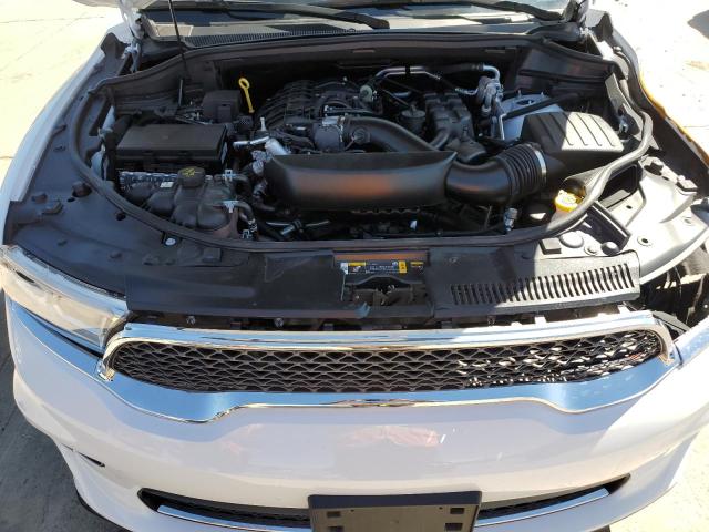 1C4RDHAG1PC635291 - 2023 DODGE DURANGO SXT WHITE photo 12