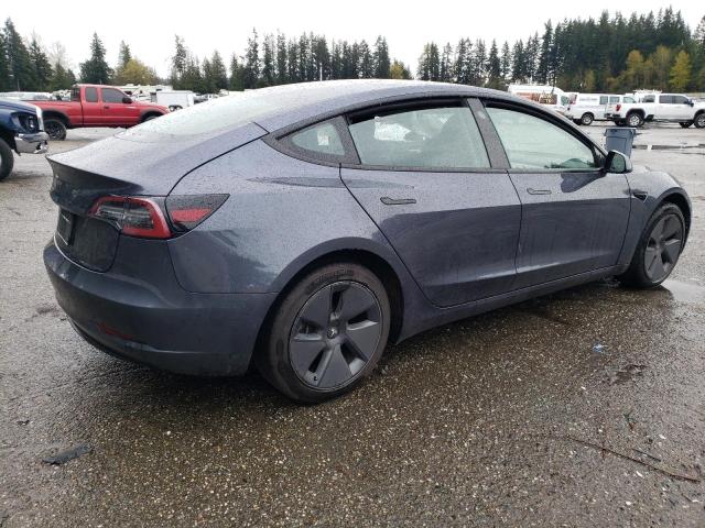 5YJ3E1EA9PF385298 - 2023 TESLA MODEL 3 GRAY photo 3