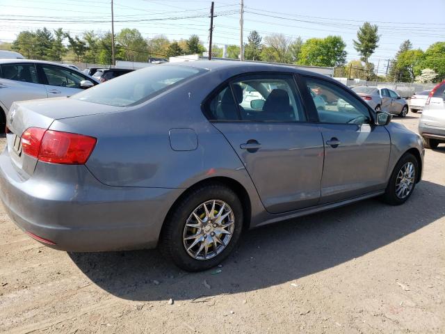 3VW2K7AJ3EM365244 - 2014 VOLKSWAGEN JETTA BASE Մոխրագույն լուսանկար 3