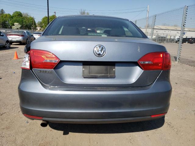 3VW2K7AJ3EM365244 - 2014 VOLKSWAGEN JETTA BASE Մոխրագույն լուսանկար 6