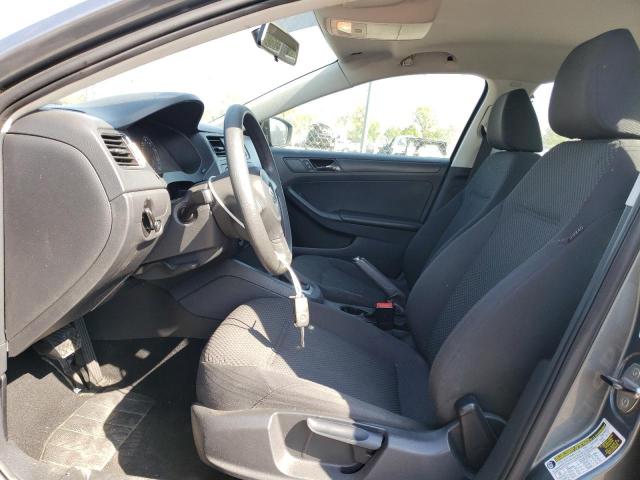 3VW2K7AJ3EM365244 - 2014 VOLKSWAGEN JETTA BASE Մոխրագույն լուսանկար 7