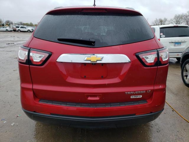 1GNKRHKD8EJ166210 - 2014 CHEVROLET TRAVERSE LT BURGUNDY photo 6