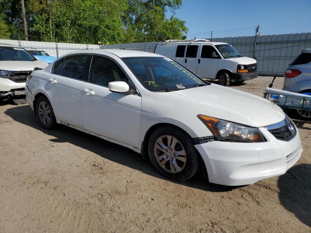 1HGCP2F66CA179791 - 2012 HONDA ACCORD SE WHITE photo 4