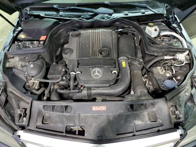 WDDGF4HB5DA805332 - 2013 MERCEDES-BENZ C 250 GRAY photo 11