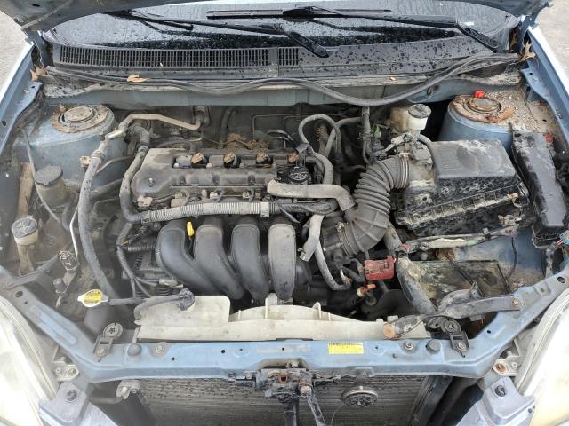 2T1KR32E35C476622 - 2005 TOYOTA COROLLA MA XR BLUE photo 11