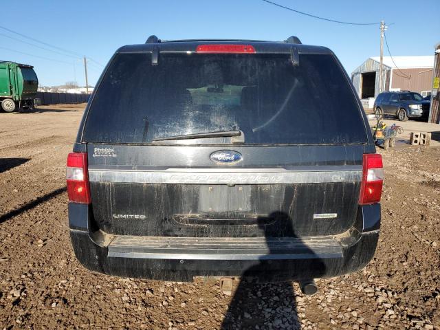 1FMJK2AT7FEF37930 - 2015 FORD EXPEDITION EL LIMITED BLACK photo 6