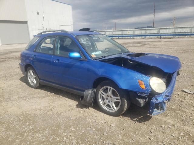 JF1GG29682G824129 - 2002 SUBARU IMPREZA WRX BLUE photo 4