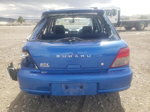 JF1GG29682G824129 - 2002 SUBARU IMPREZA WRX BLUE photo 6