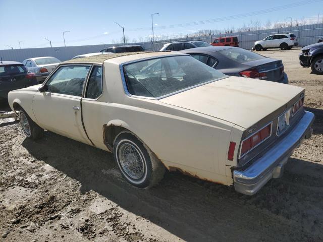 1L47U71232871 - 1977 CHEVROLET IMPALA CREAM photo 2