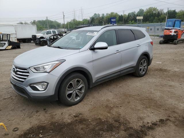 KM8SMDHFXEU047285 - 2014 HYUNDAI SANTA FE GLS SILVER photo 1