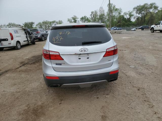 KM8SMDHFXEU047285 - 2014 HYUNDAI SANTA FE GLS SILVER photo 6